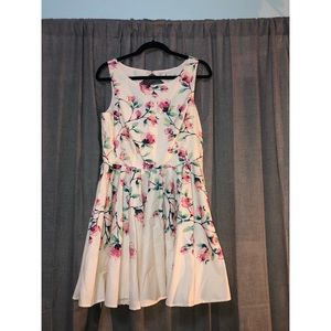 Floral A-line LC Lauren Conrad dress
